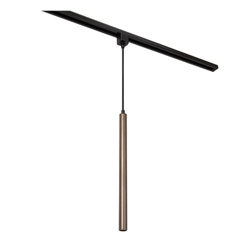Lucide KEONI - Track lighting - LED Dim. - 1xG9 - Rust Brown - Essential - turned off